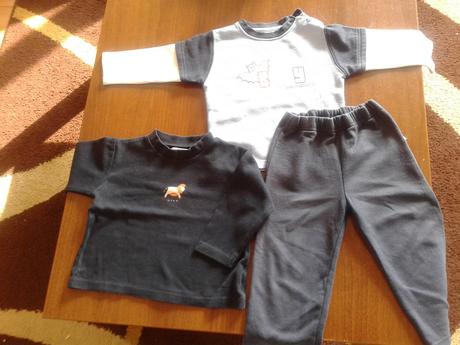 Tepláková súprava +tričko, kik,80