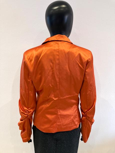 Dámske sako s nariasenými rukávmi, s