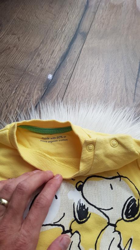 Set mikina + teplaky snupy, peanuts,80