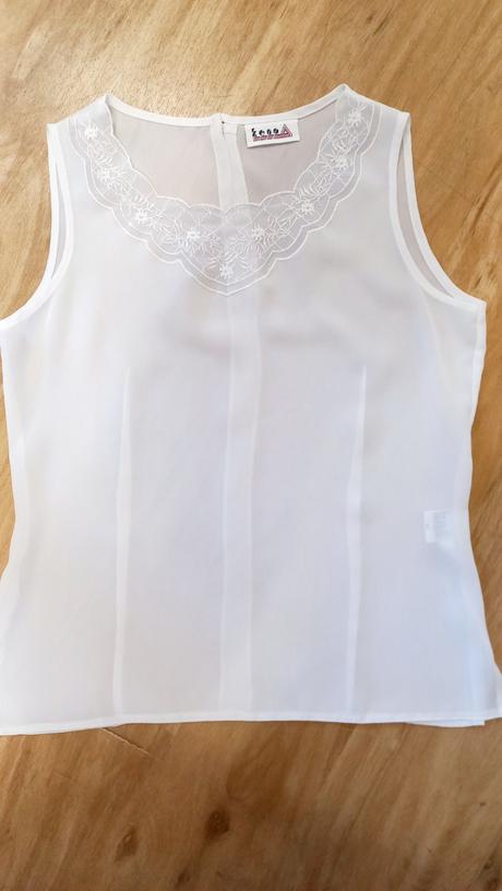 Blúzka  bez rukávov, l