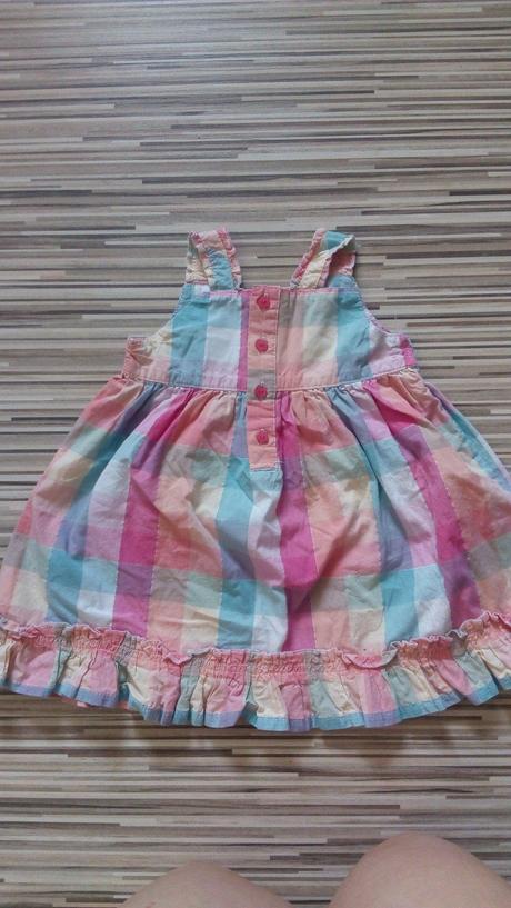 Krásne karované šatôčky, marks & spencer,74