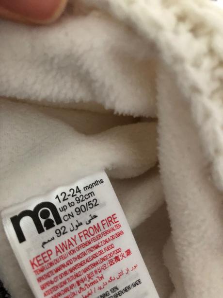 Tepla čiapka, mothercare,92