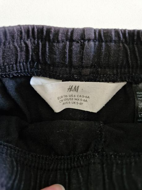 Šortky, h&m,116
