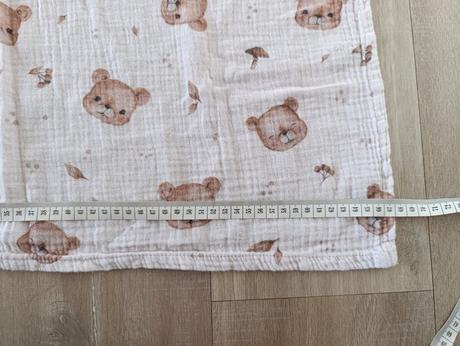 Látková plienka s medvedikmi,