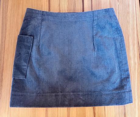 Menčestrová sukňa na zips, 140, 140
