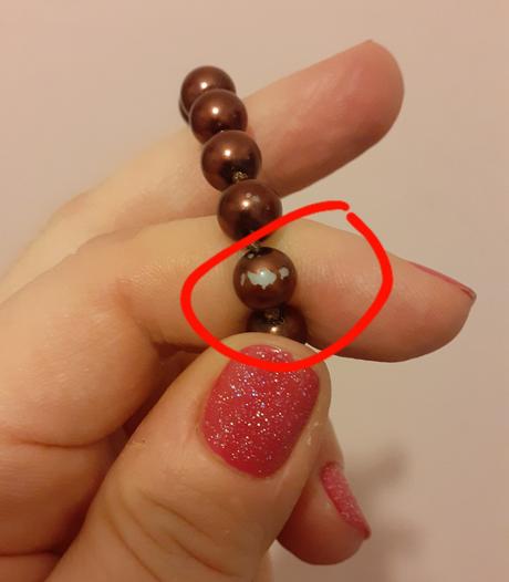 Tmavohnede korálky, 