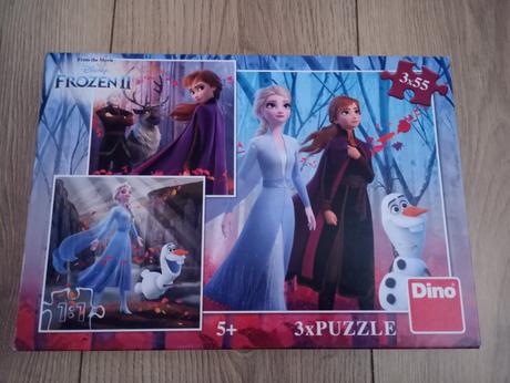 4 obrázky frozen puzzle, 