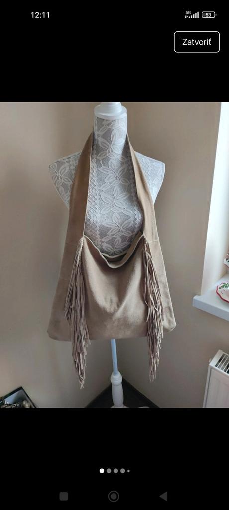 Dámska kabelka kožená, 