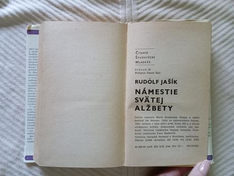 Rudof jašík - námestie svätej alžbety s prebalom,