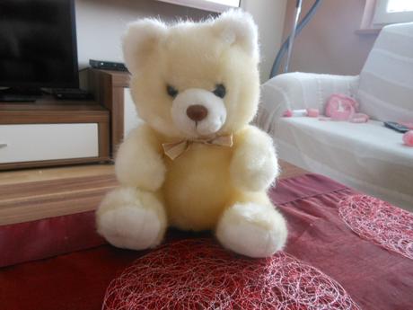 Plyšový macko bez vady,