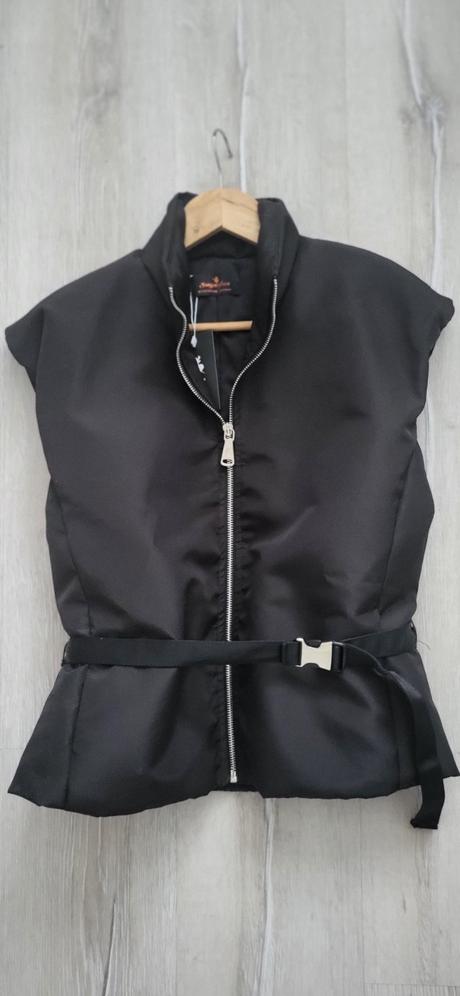 Čierna vesta sugarfree, m