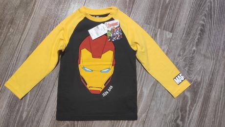 Nenosené tričko iron man, avanger, next,104