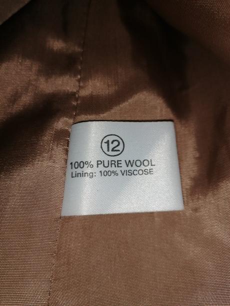 Flaušový svetlý kabát, m