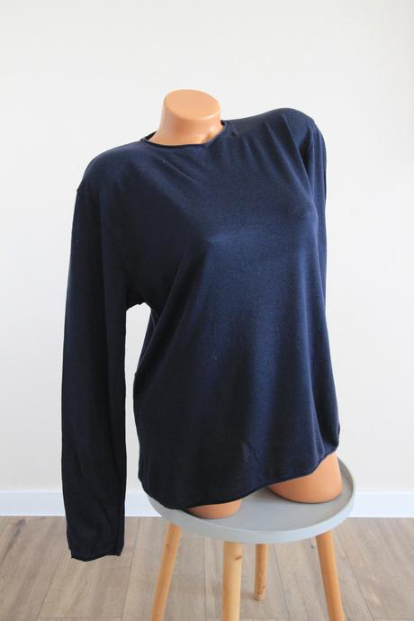 Tmavo modrý sveter, zara, m, zara,m