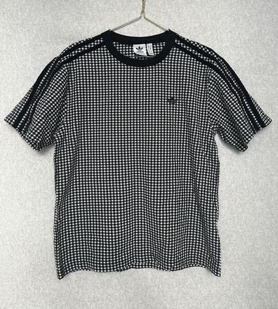 Adidas tričko gingham vzor, adidas,s