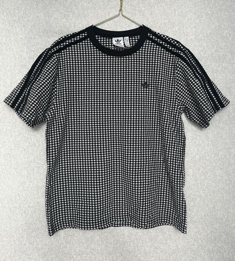 Adidas tričko gingham vzor, adidas,s
