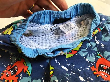 Šortky/plavky so sieťkou, 86