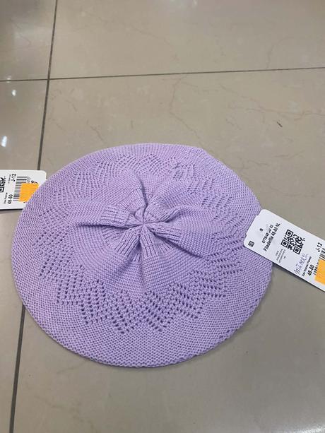 Prechodná dievčenská baretka oh 50-54 cm, 98 - 128