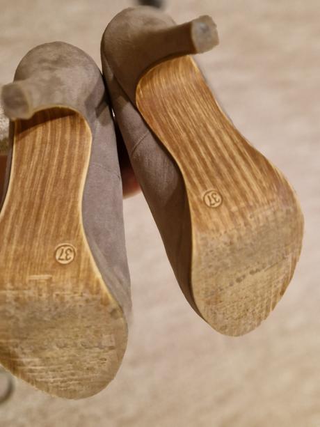 Semišové lodičky, tamaris,37