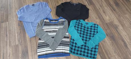 Pulóvre / svetre tommy hilfiger originál, tommy hilfiger,l