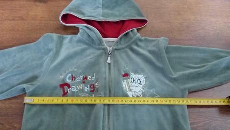 Semišový kompletík zn. mk, 104