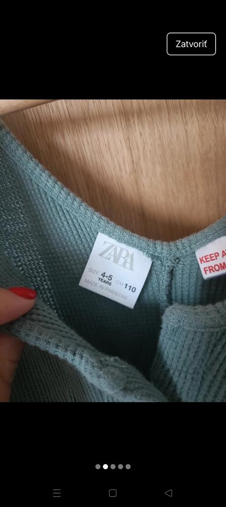 Waflovy overal, zara,110