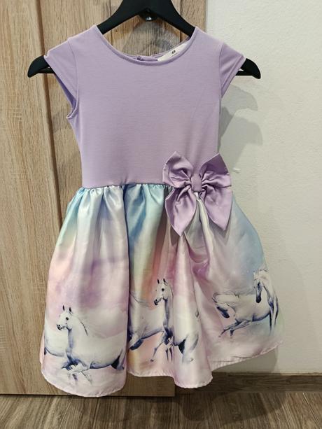 Dievčenské šaty 122/128, h&m,122