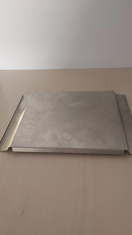 Retro nerezová tácka  30x20cm, 