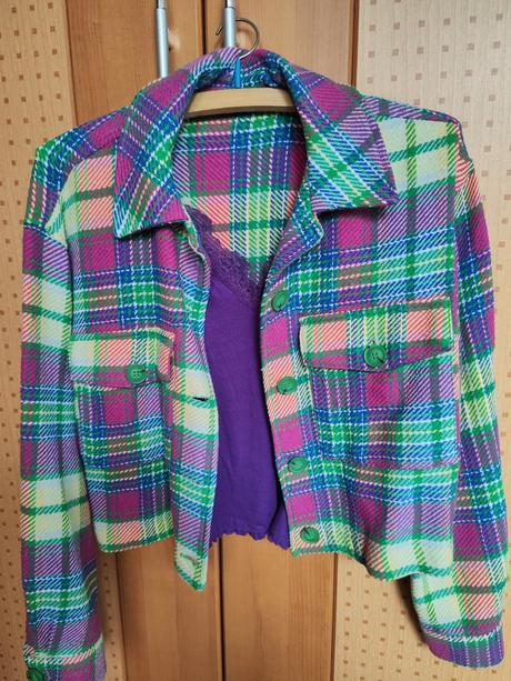 Krátke sako kabátik s novým tielkom, reserved,s