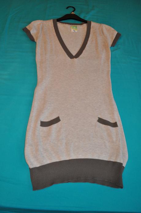 Predĺžený sveter alebo šaty, l