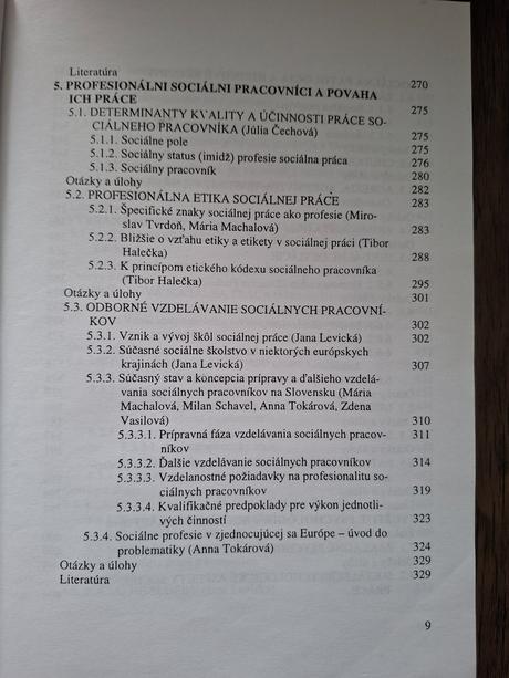 Sociálna práca,
