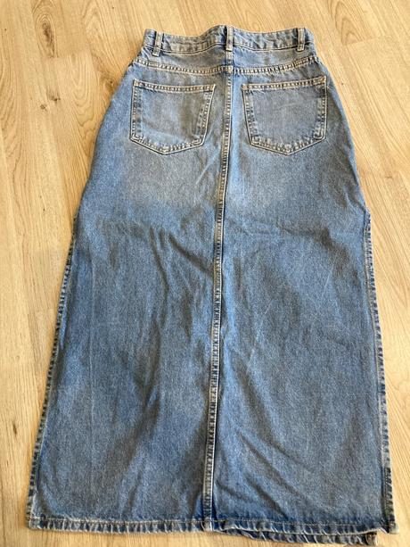 Džínsová sukňa dlhá, 36
