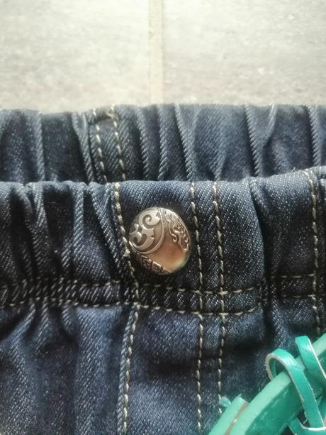 Termo džíny s flís. podšívkou v116,5-7r., 116