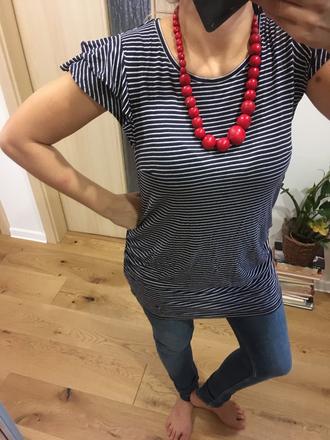 Mama tricko nove nenosene, h&m,38