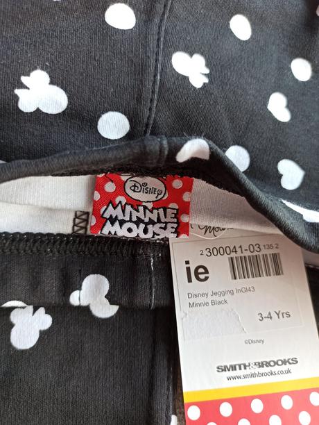 Nohavicové legíny, jeggingsy, disney,104