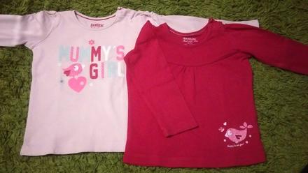 Ružové tričká - 2 ks, lupilu,86