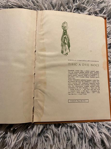 Starý cestopis tisíc a dve noci zikmund a hanzelka, 