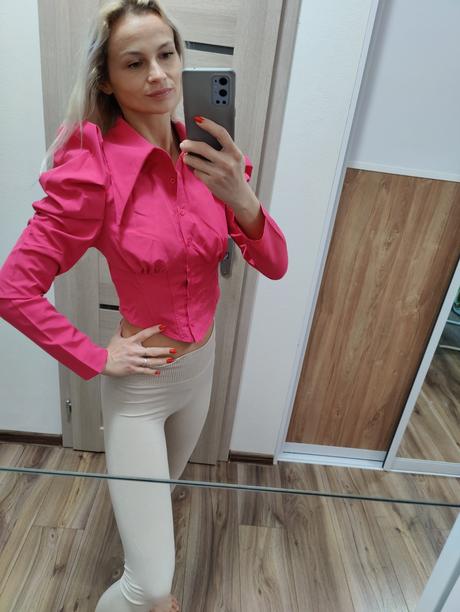 Croptop košeľa, xs