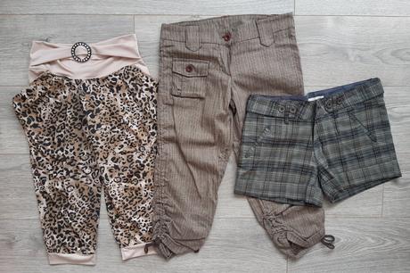 Hnede 3/4 nohavice, m