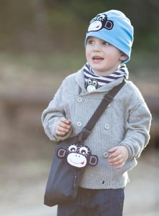 Pinkie detská čiapka blue monkey, pinkie,80 - 122