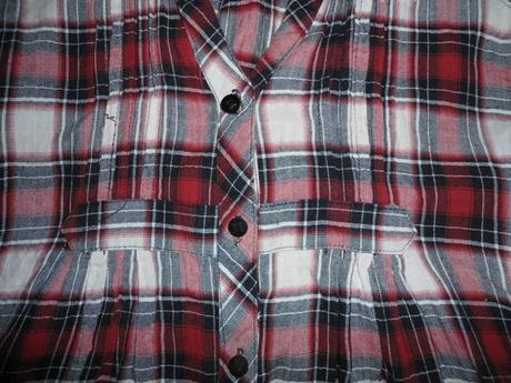 Bordovo-biela kosela kocka, fishbone,s