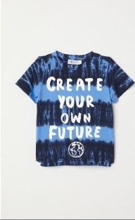 Tričko create your own future, h&m,122