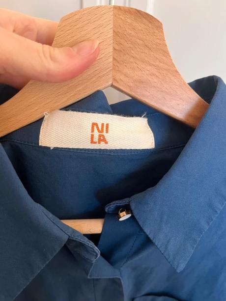 Košeľové šaty nila, l