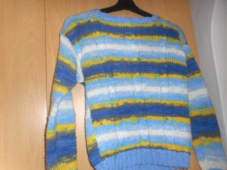 Sveter pletený - veľ. 146-152, 146