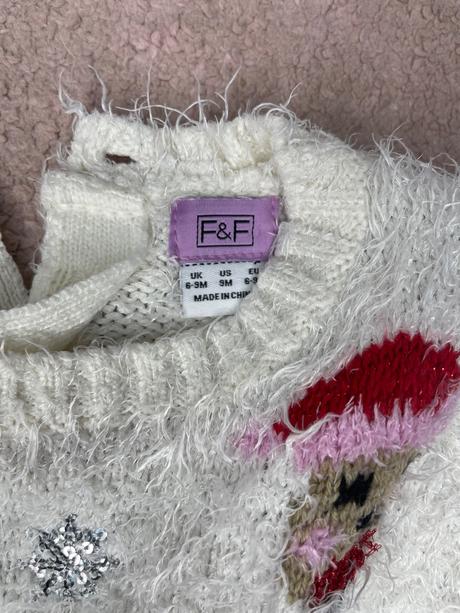 Vianočný sveter, f&f,74