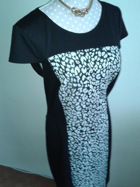 Čierno-biele šaty f&f veľ. 38, f&f,38