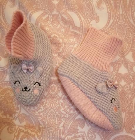 Pletene protišmykové papučky, 21