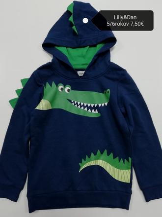 Modrá mikina s dinosaurom, 116