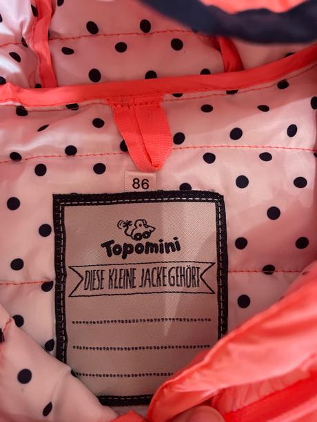 Prechodná bunda č. 86, topomini,86