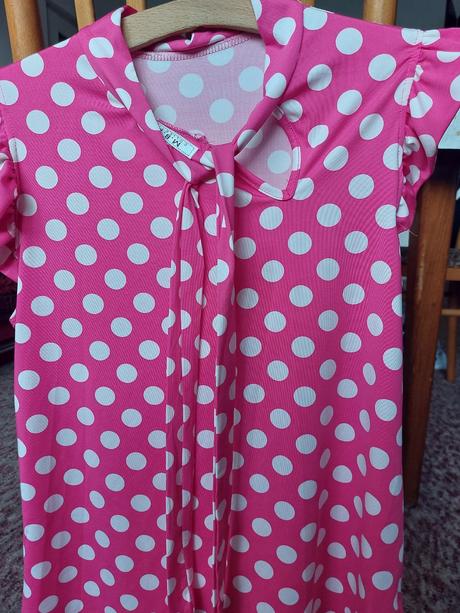 Dievčenské ružové tričko, l